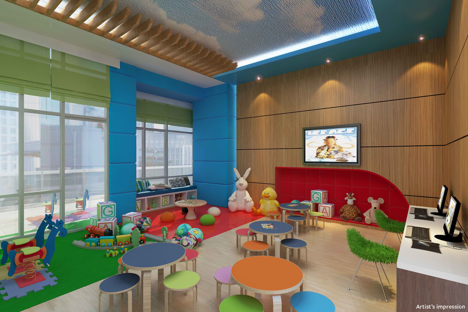 Greenbelt Hamilton Tower 2 - KID ROOM 